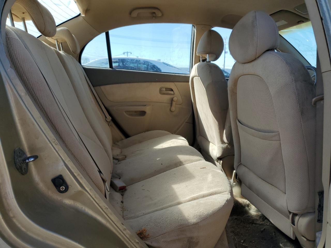 2007 Kia Rio Base VIN: KNADE123576206645 Lot: 92061745