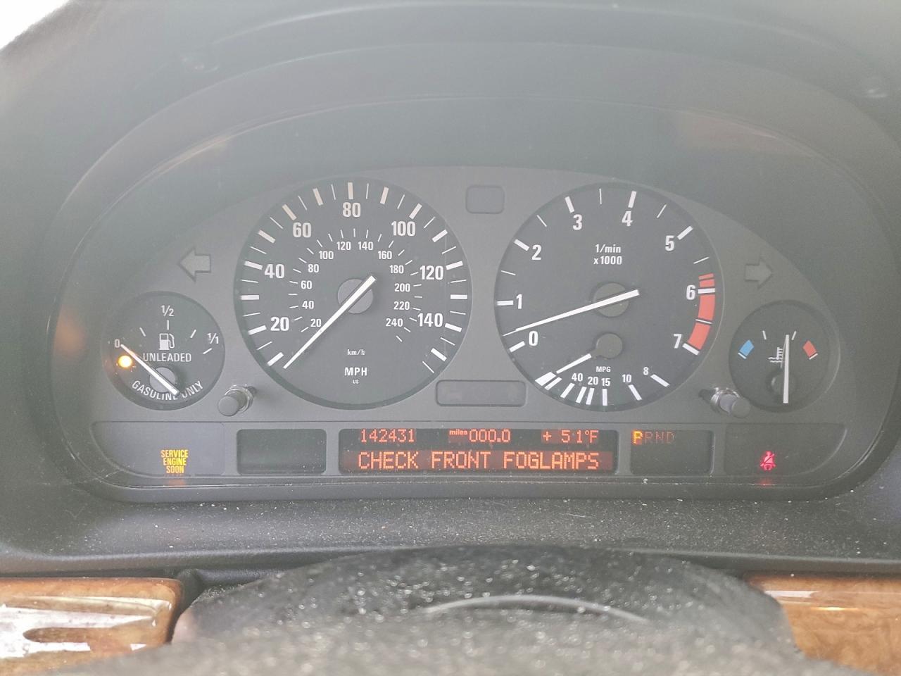 2000 BMW 740 I Automatic VIN: WBAGG8345YDN76353 Lot: 94159055