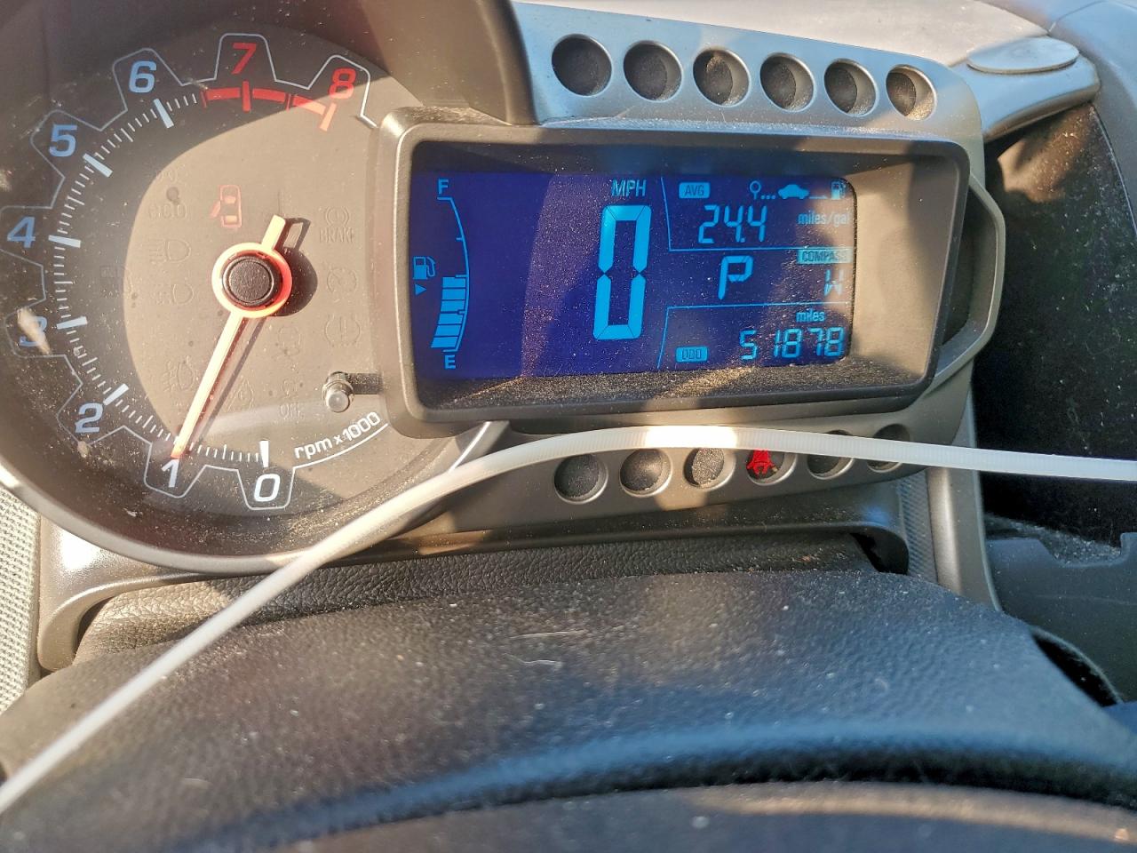 2012 Chevrolet Sonic Lt VIN: 1G1JC5SH4C4164434 Lot: 93457445