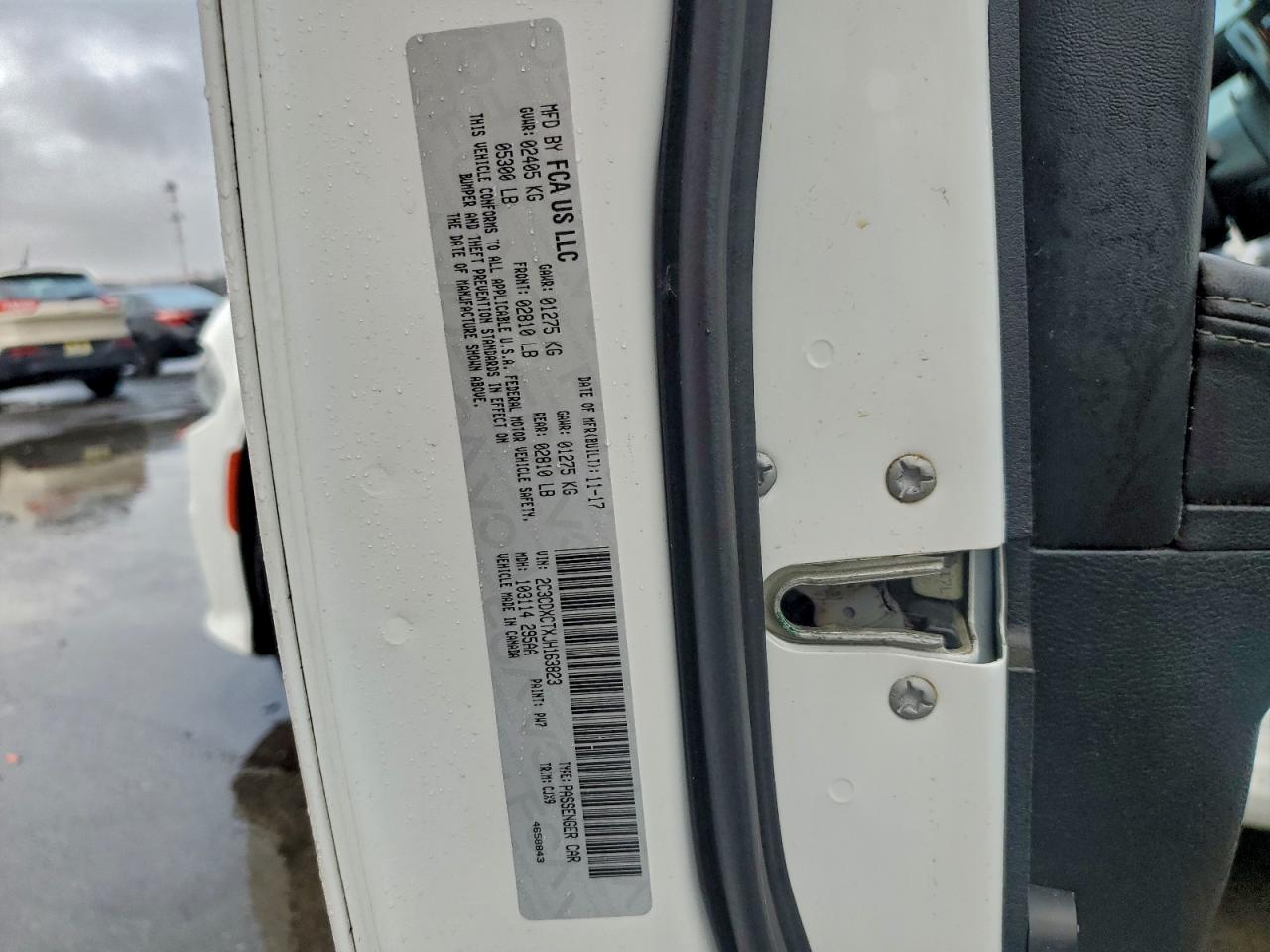 2018 Dodge Charger R/T VIN: 2C3CDXCTXJH163823 Lot: 71408185