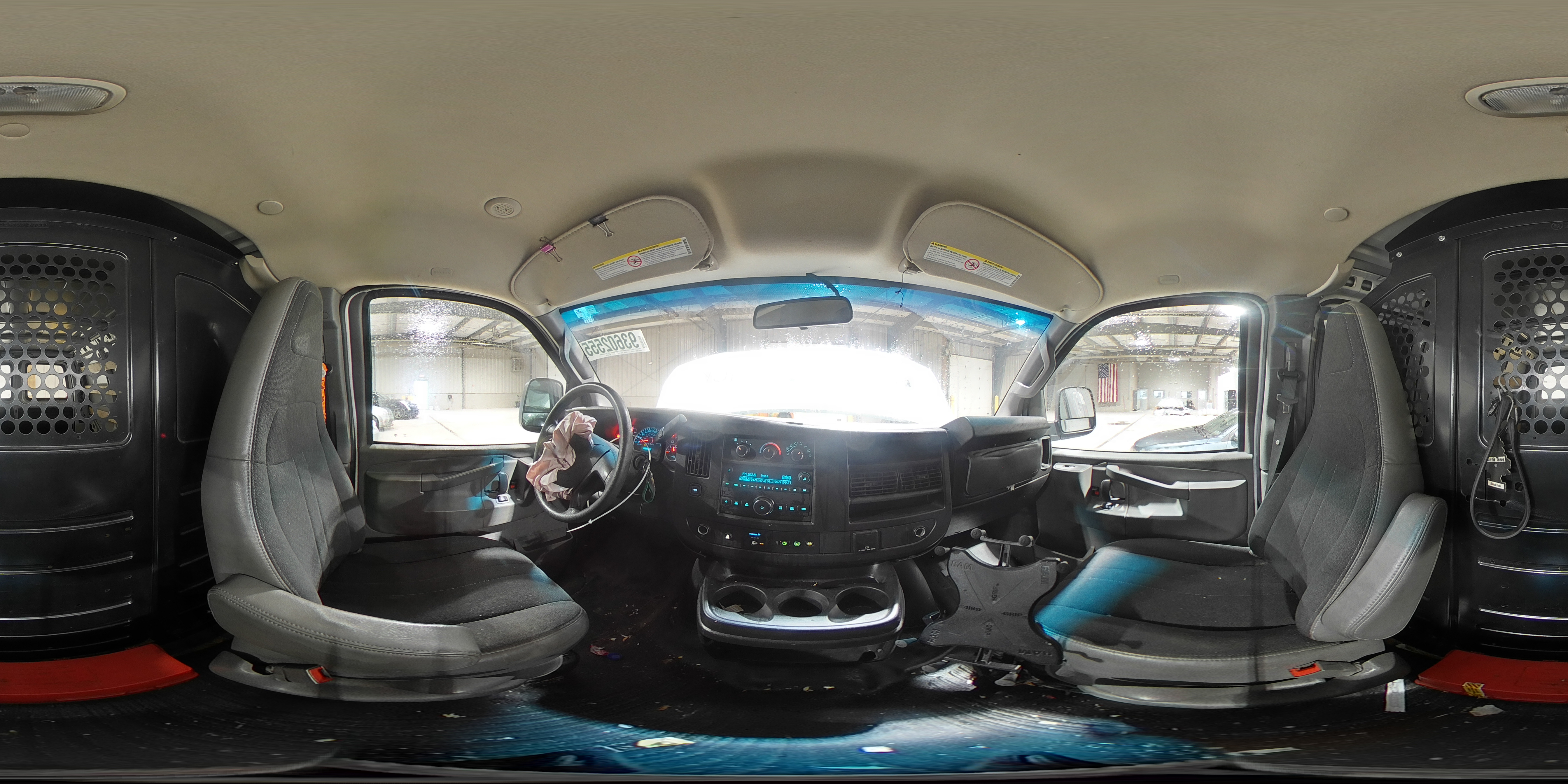 2020 GMC Savana G2500 Delivery Van VIN: 1GTW7AFG3L1223549 Lot: 93602555