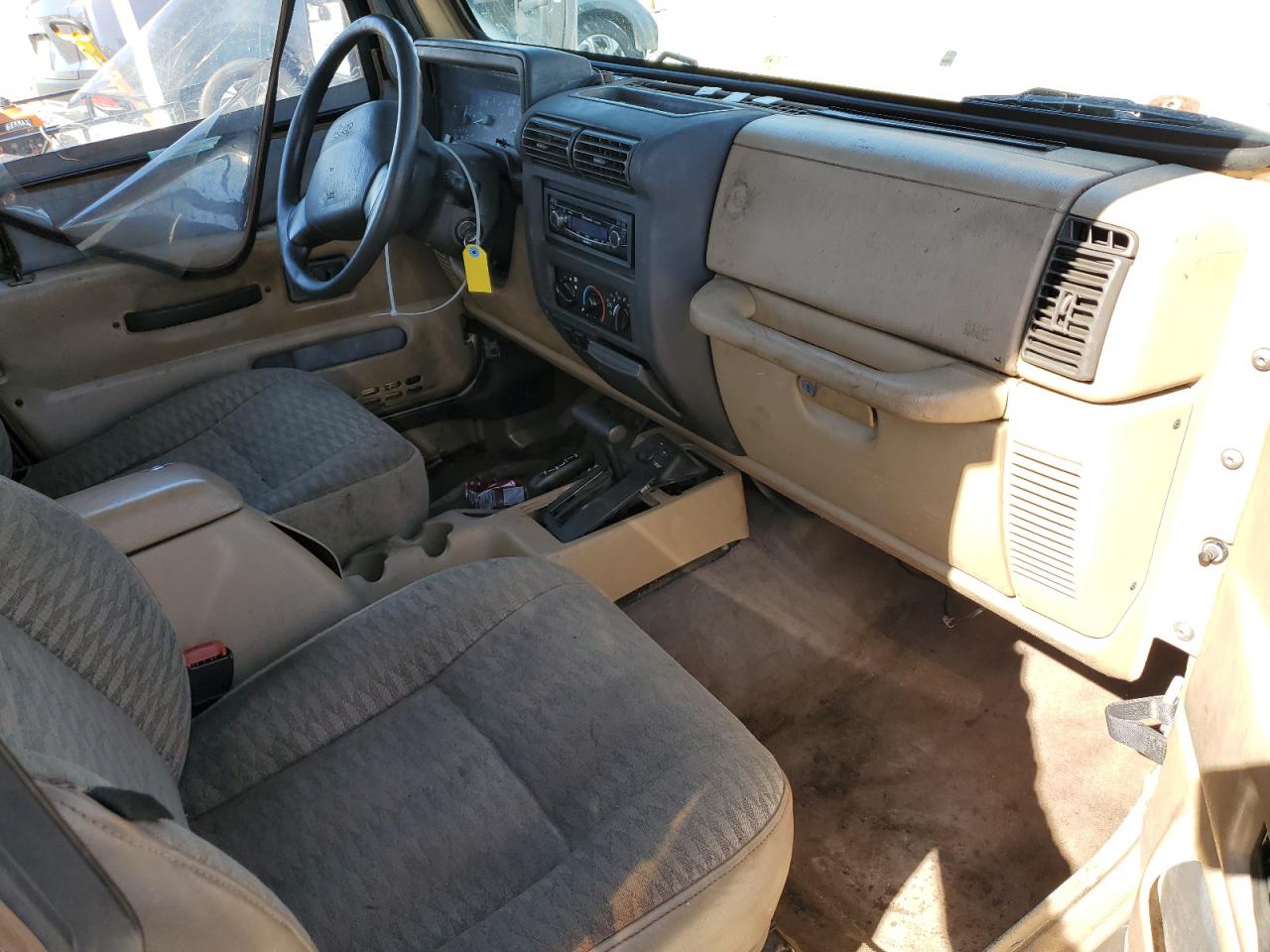 1999 Jeep Wrangler / Tj Sport VIN: 1J4FY19S3XP444384 Lot: 92880965