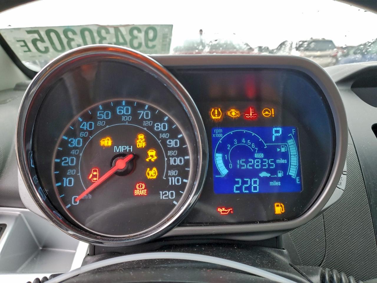 2015 Chevrolet Spark 1Lt VIN: KL8CD6S9XFC718221 Lot: 93430305