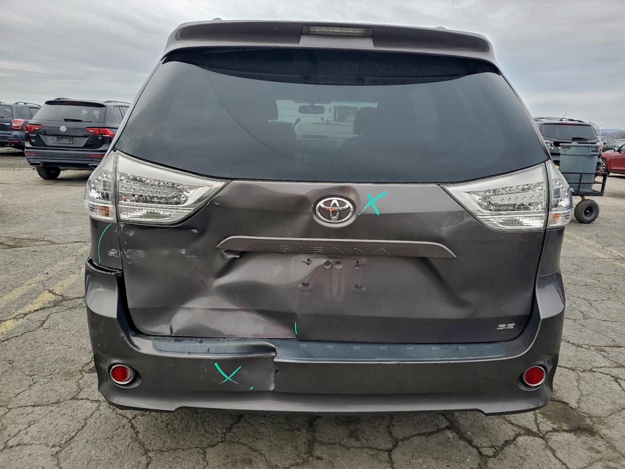 2012 Toyota Sienna Sport VIN: 5TDXK3DC8CS267970 Lot: 93261585