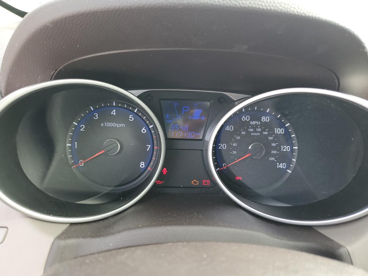 2012 Hyundai Tucson Gls VIN: KM8JU3AC6CU497888 Lot: 93385445