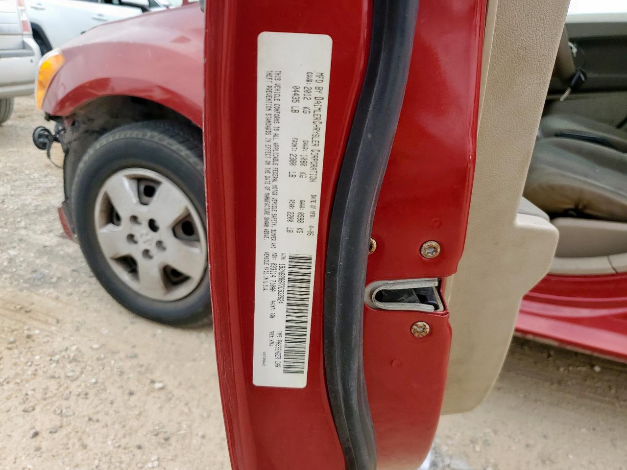 2007 Dodge Caliber VIN: 1B3HB28B77D532624 Lot: 93692295