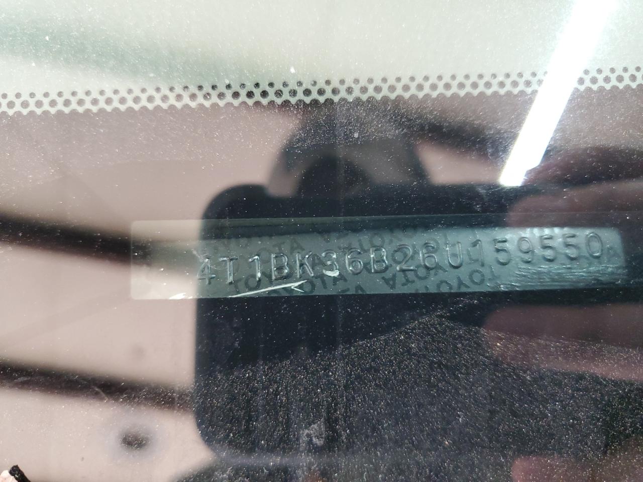 2006 Toyota Avalon Xl VIN: 4T1BK36B26U159550 Lot: 92467175