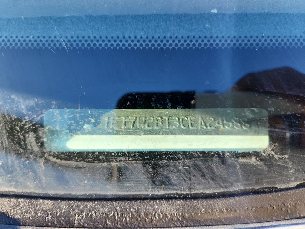 2012 Ford F250 Super Duty VIN: 1FT7W2BT3CEA24588 Lot: 91997865