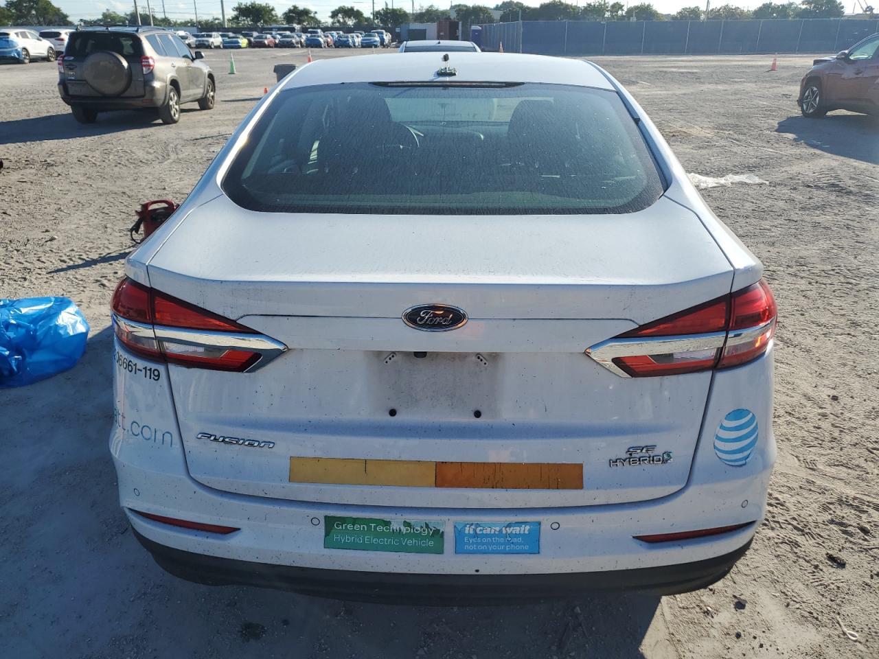 2019 Ford Fusion Se VIN: 3FA6P0LU0KR124816 Lot: 56829205