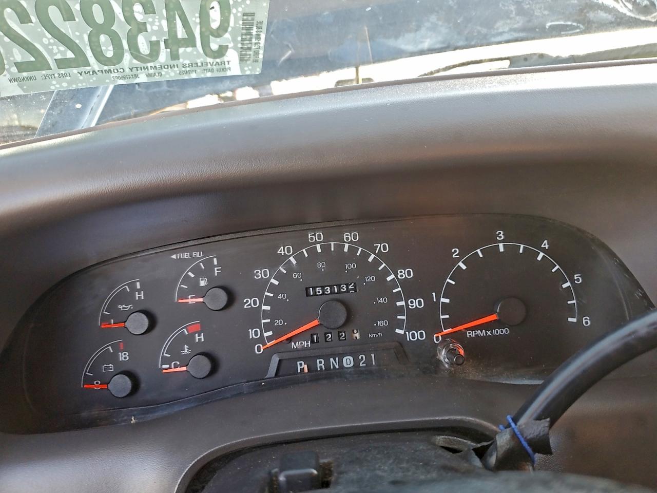 1999 Ford F350 Srw Super Duty VIN: 1FTSW31S8XEF03054 Lot: 94382265