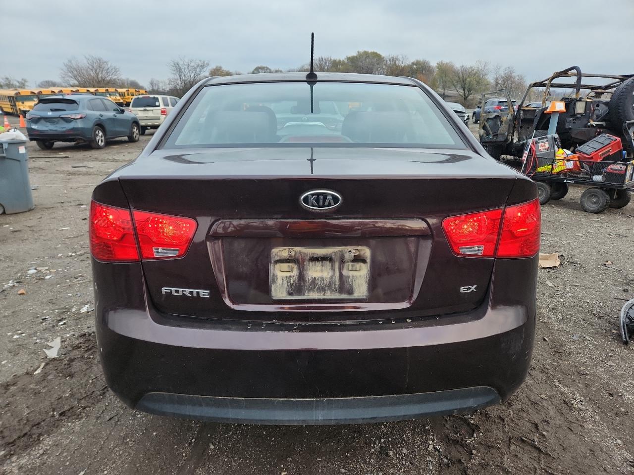 2010 Kia Forte Ex VIN: KNAFU4A22A5284416 Lot: 93018585