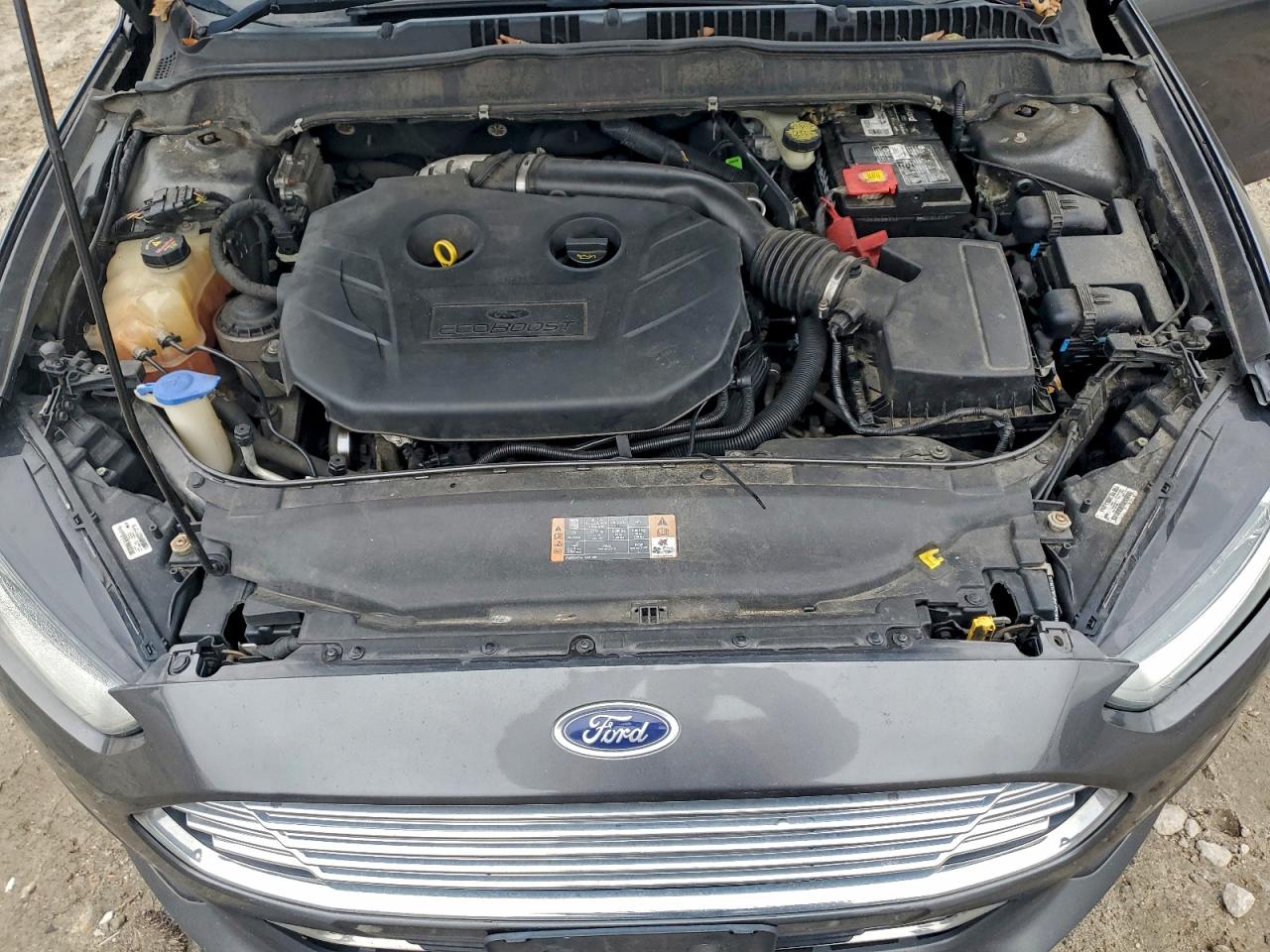 2016 Ford Fusion Titanium VIN: 3FA6P0D92GR128805 Lot: 93890165