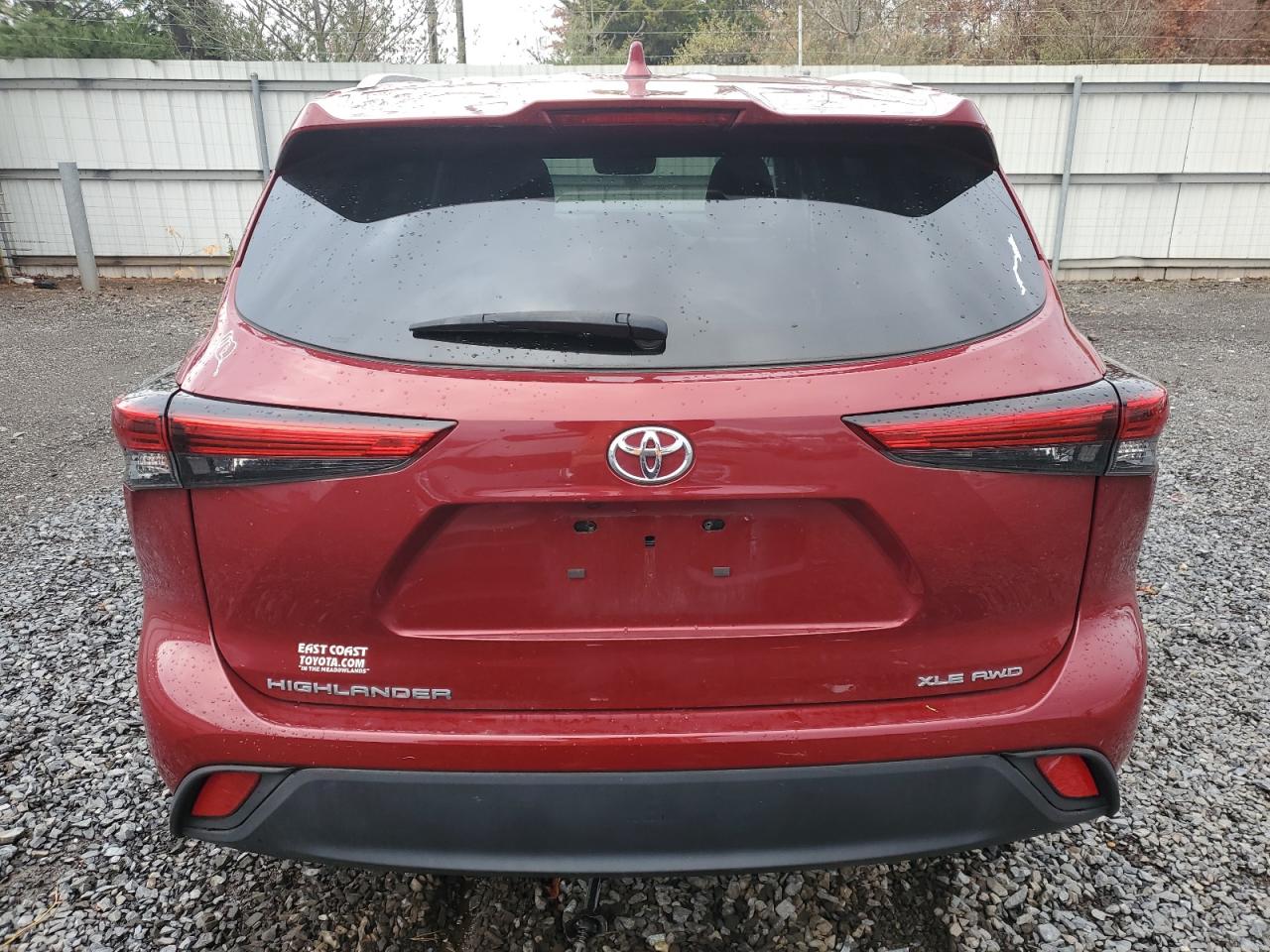 2022 Toyota Highlander Xle VIN: 5TDGZRBH4NS592275 Lot: 91913155