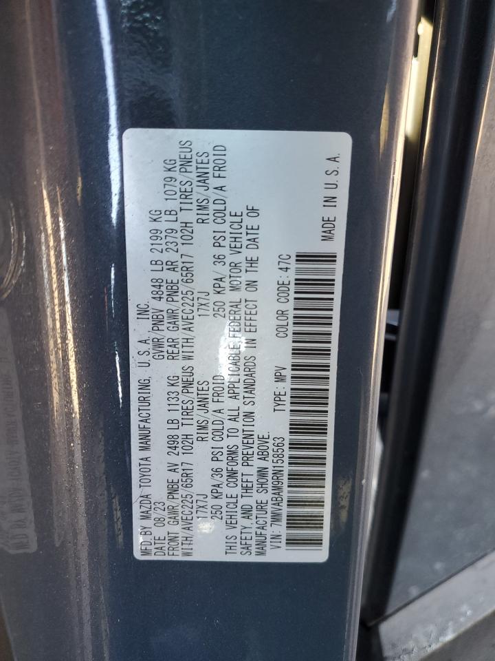 2024 Mazda Cx-50 Select VIN: 7MMVABAM9RN158563 Lot: 93402115