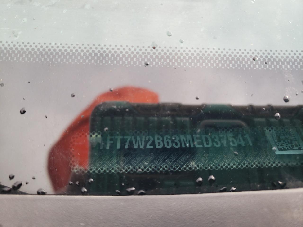 2021 Ford F250 Super Duty VIN: 1FT7W2B63MED37541 Lot: 92090885