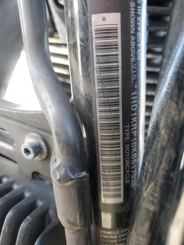 2019 Harley-Davidson Flhxs VIN: 1HD1KRP10KB617938 Lot: 92383595