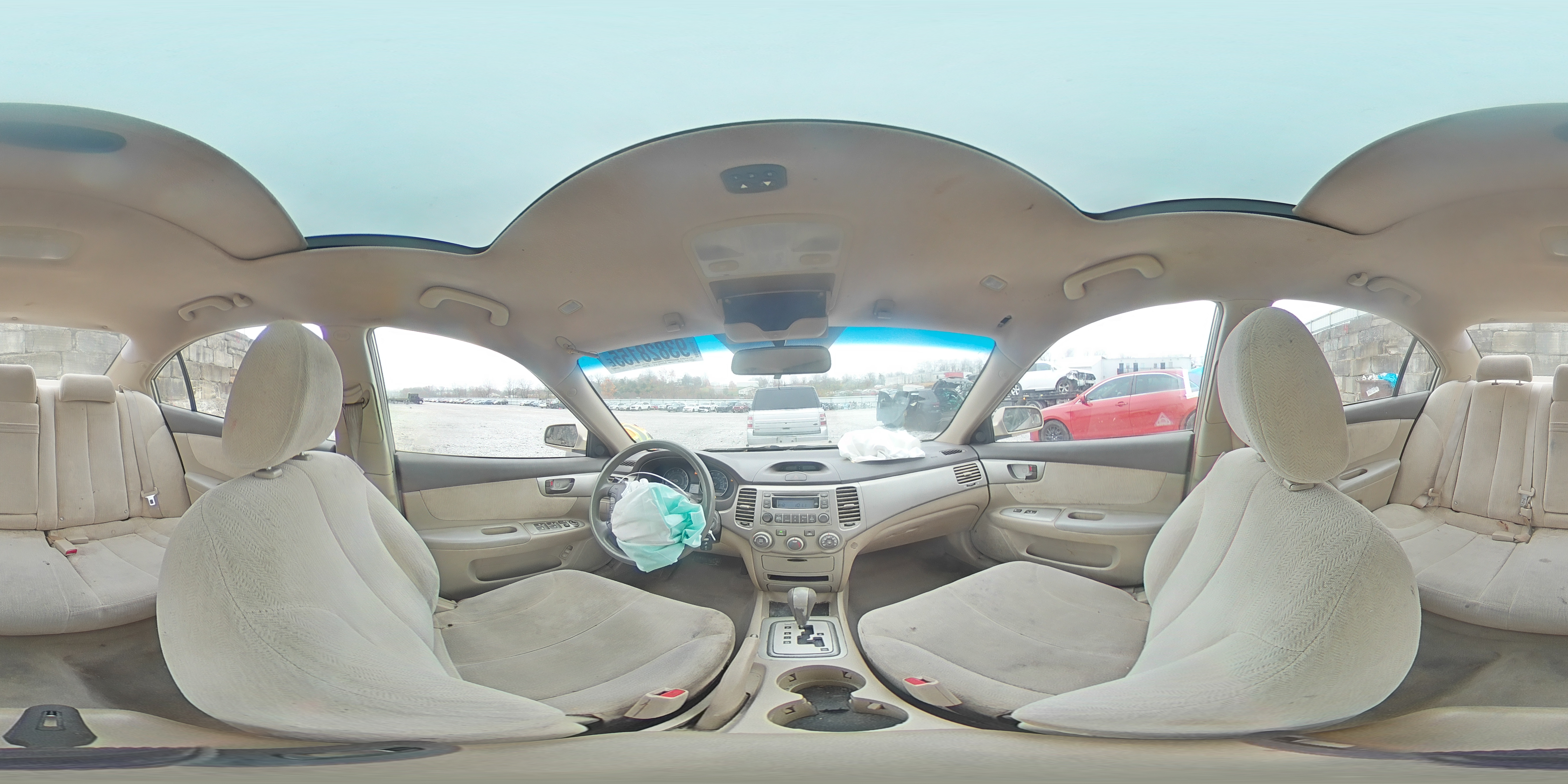 2007 Kia Optima Lx VIN: KNAGE123475085934 Lot: 93828155