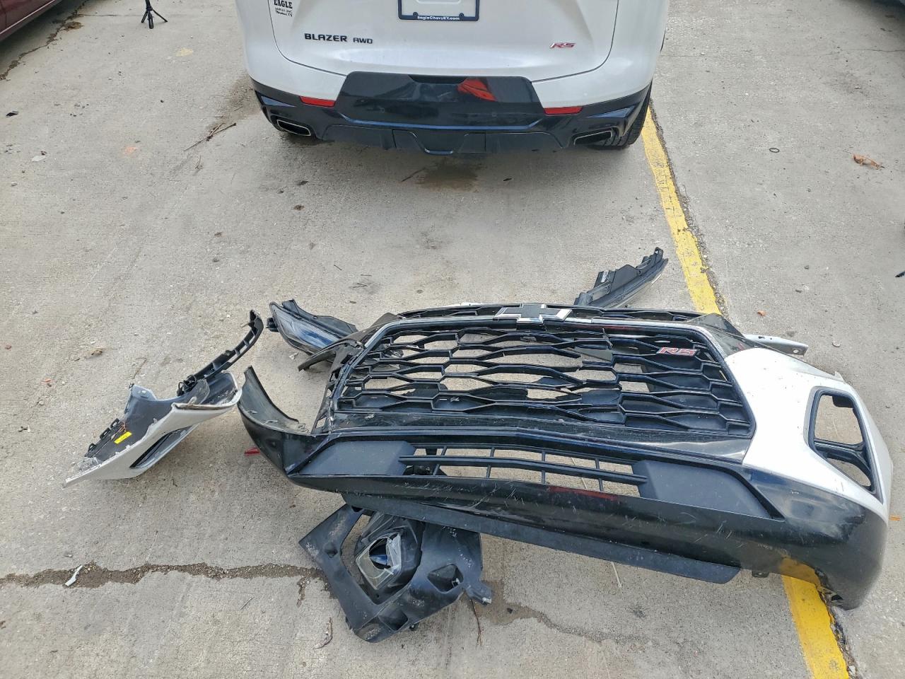 2020 Chevrolet Blazer Rs VIN: 3GNKBKRS7LS727160 Lot: 93905405