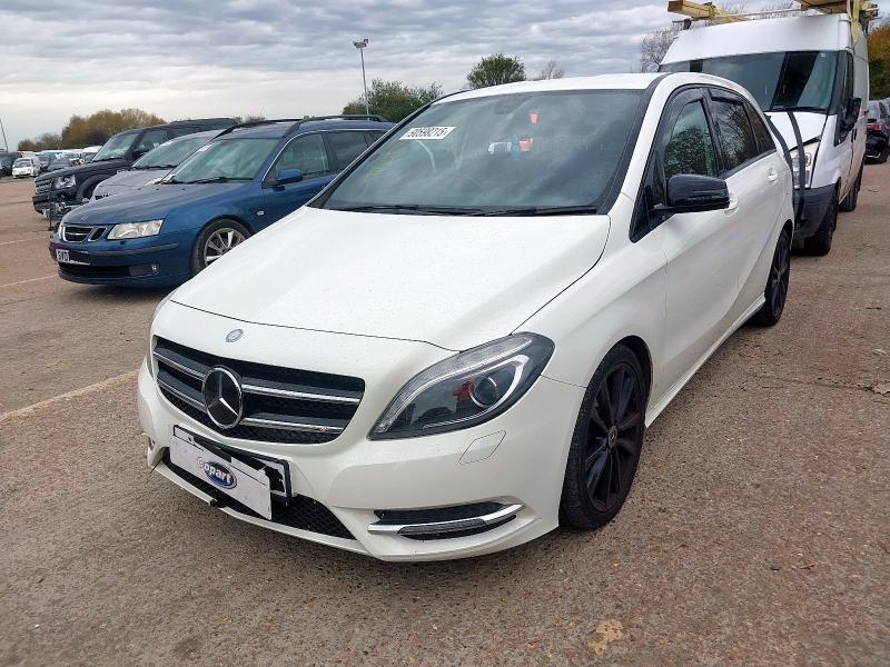 2013 MERCEDES-BENZ B CLASS B180 CDI BLUEEFFICIENCY SPORT 5DR AUTO for sale at Copart SANDWICH