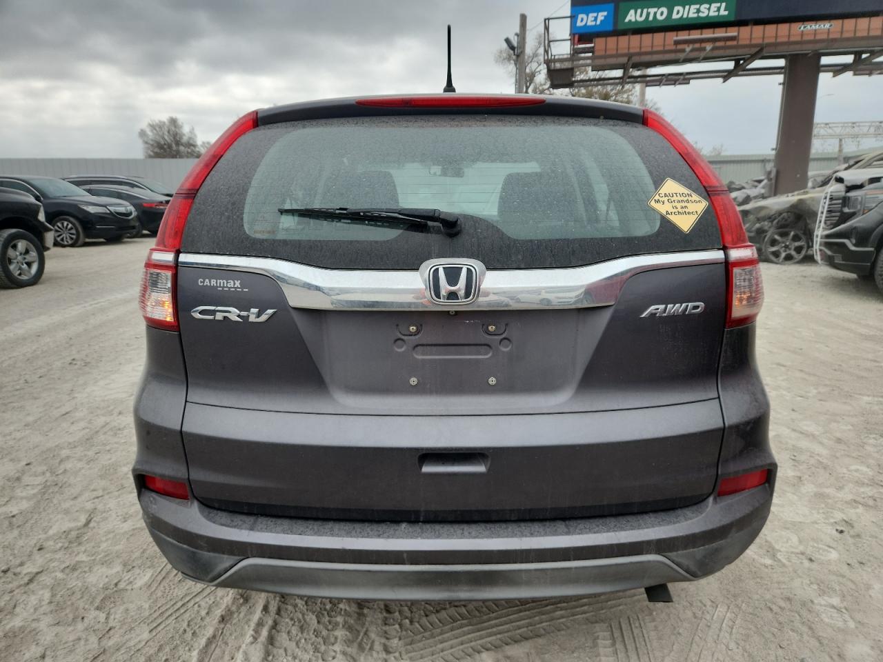 2015 Honda Cr-V Lx VIN: 5J6RM4H31FL034449 Lot: 92882545