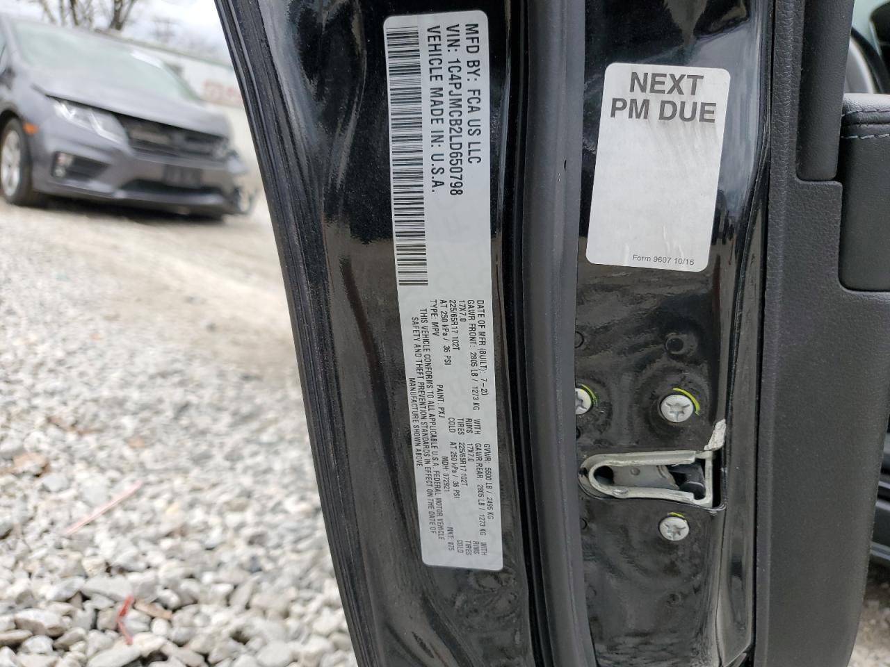 2020 Jeep Cherokee Latitude VIN: 1C4PJMCB2LD650798 Lot: 91534105