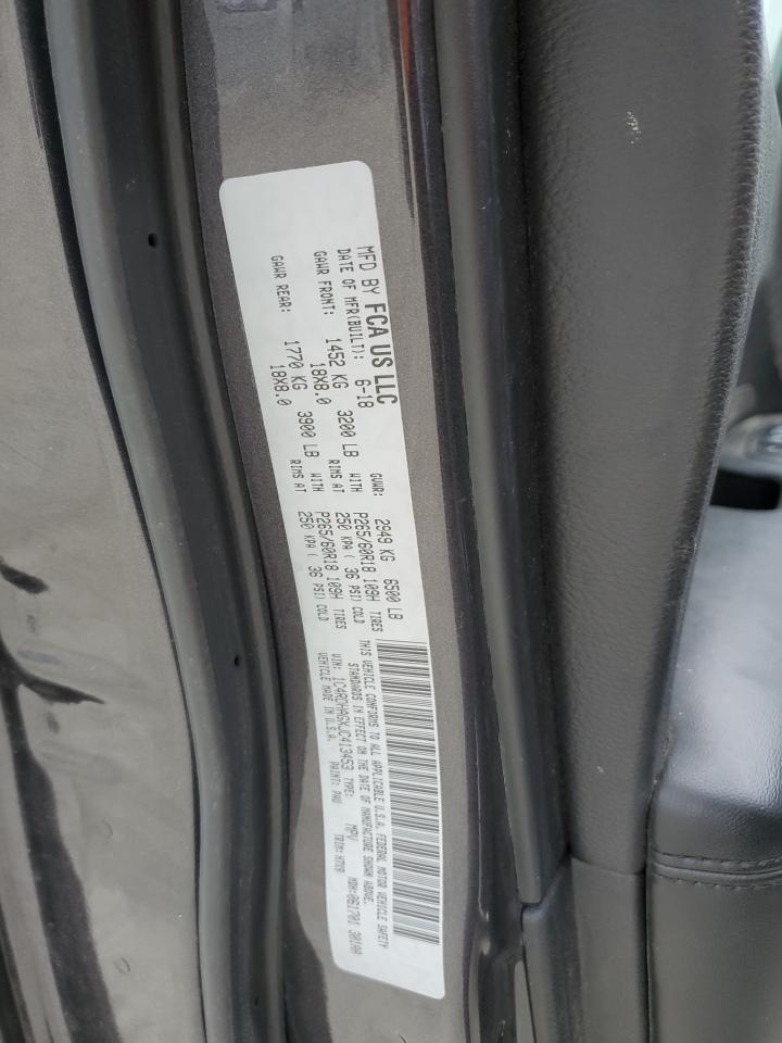 2018 Dodge Durango Sxt VIN: 1C4RDHAGXJC413453 Lot: 92759295