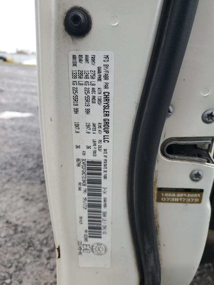 2014 Dodge Journey R/T VIN: 3C4PDDFGXET218438 Lot: 92795995