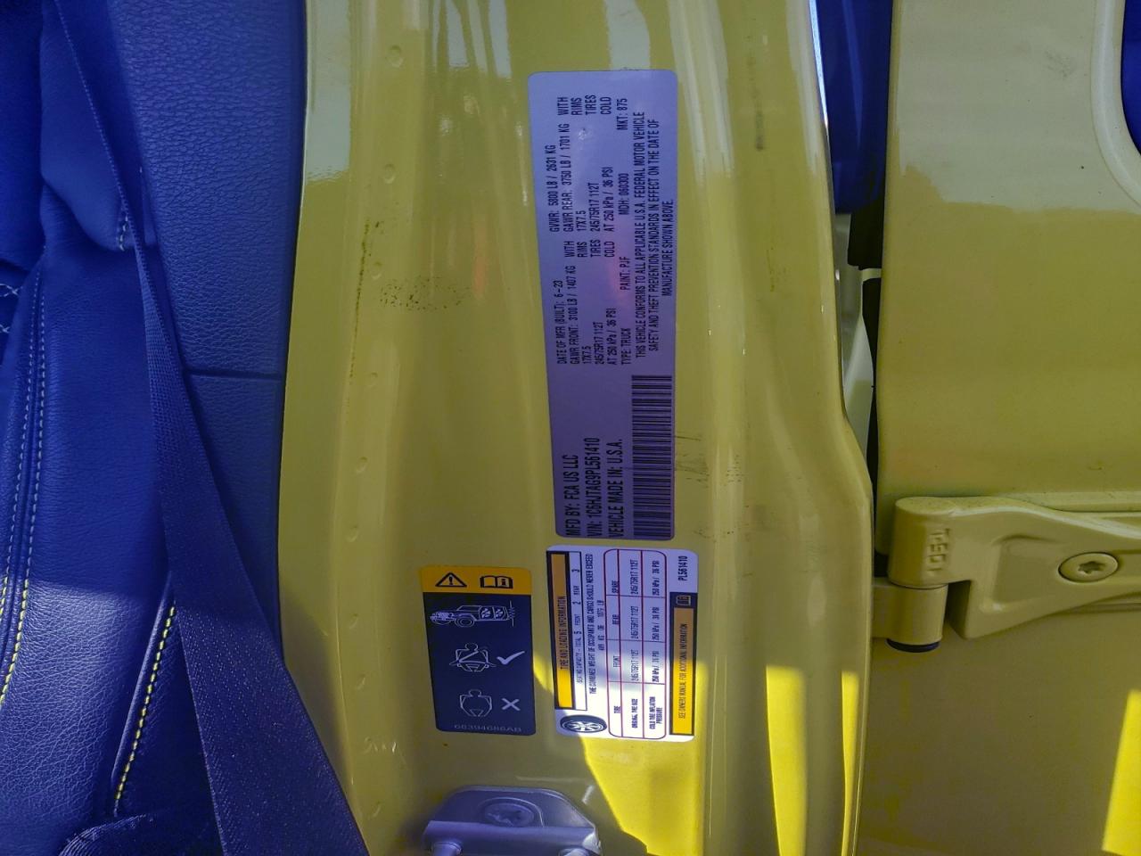 2023 Jeep Gladiator Sport VIN: 1C6HJTAG9PL561410 Lot: 94704405