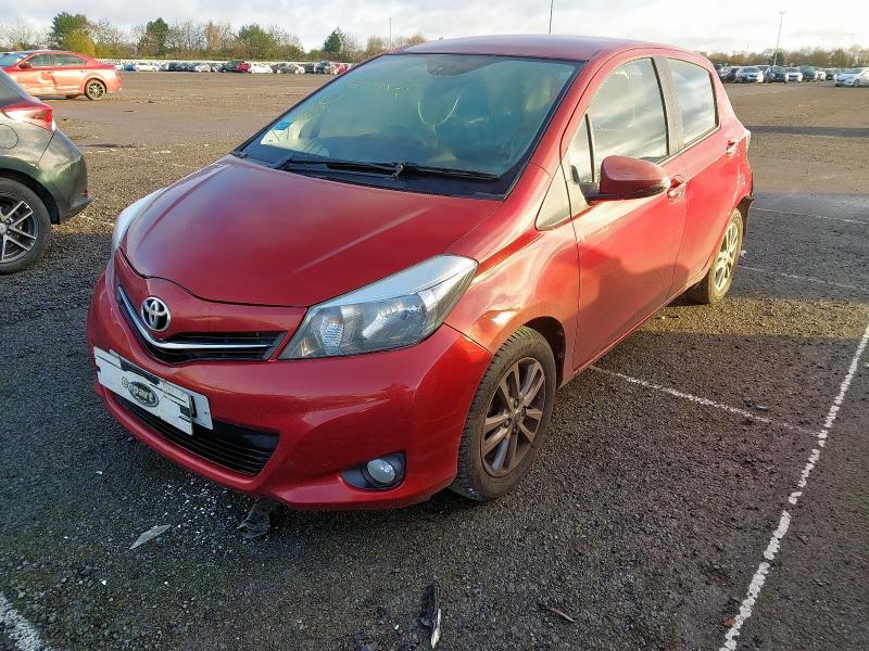 2014 TOYOTA YARIS 1.33 VVT-I ICON+ 5DR for sale at Copart SANDTOFT
