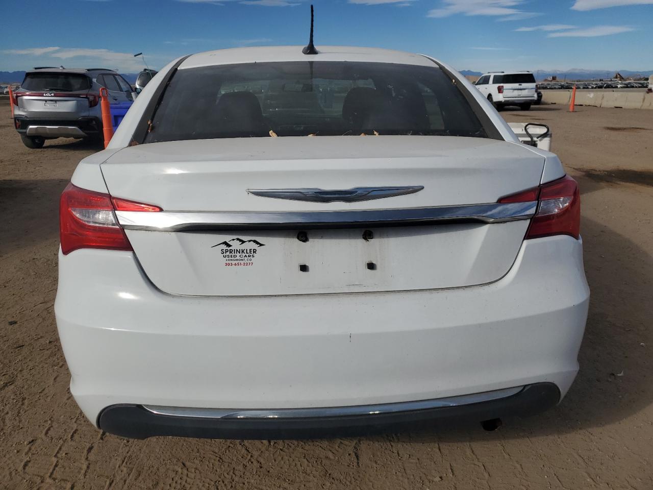 2012 Chrysler 200 Lx VIN: 1C3CCBABXCN281588 Lot: 92404095