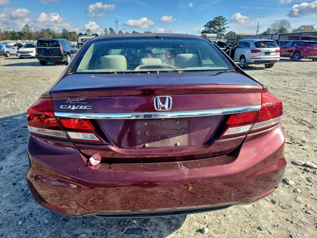 2013 Honda Civic Lx VIN: 19XFB2F55DE003055 Lot: 94109715