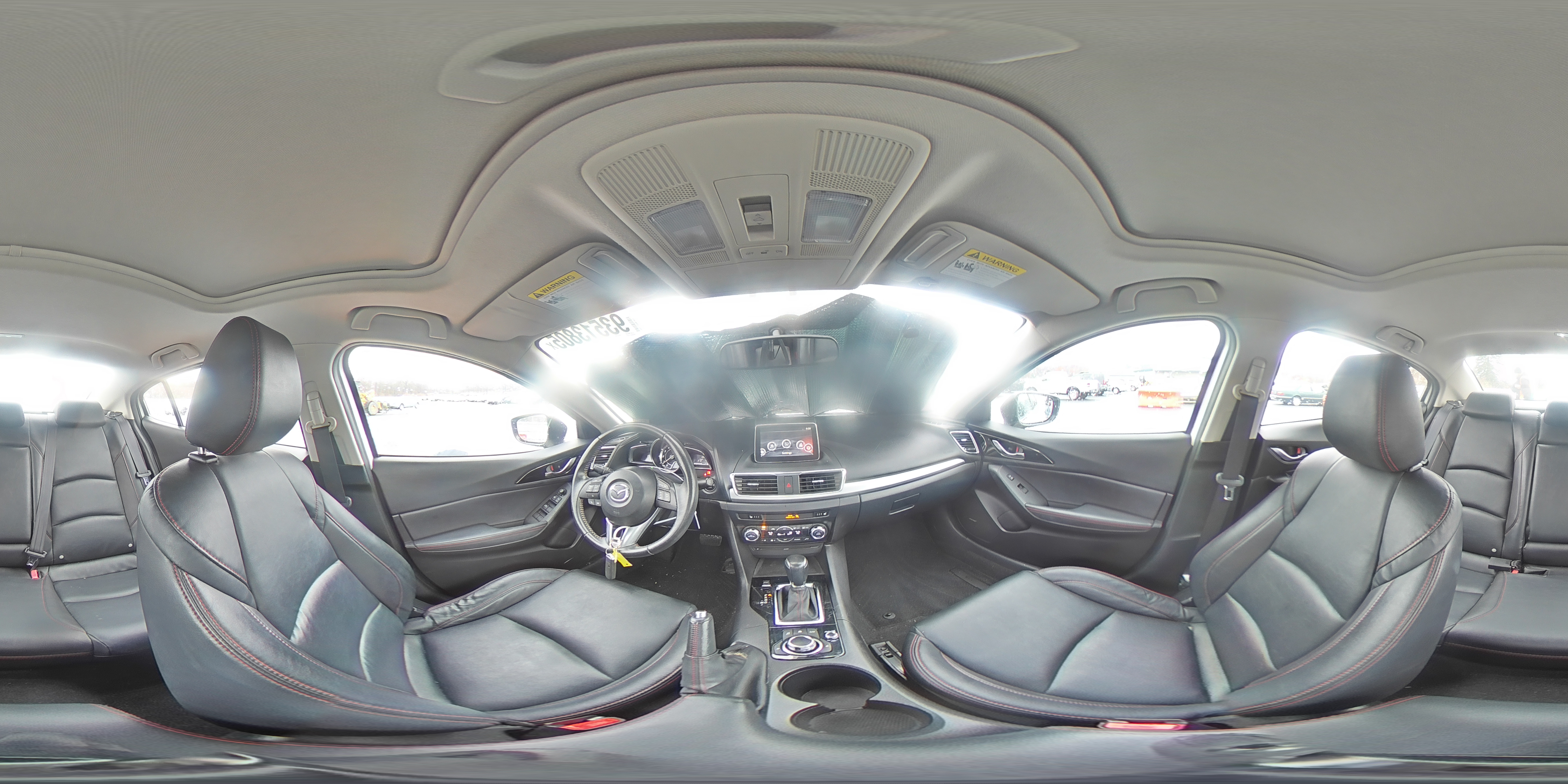 2015 Mazda 3 Touring VIN: JM1BM1V38F1265242 Lot: 93513805