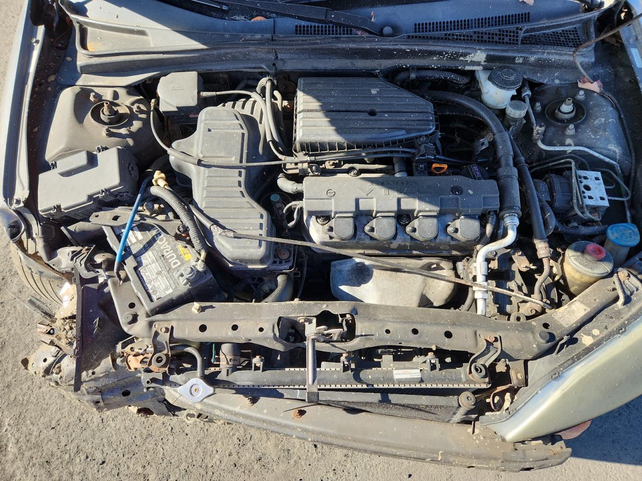 2004 Honda Civic Ex VIN: 2HGES25744H559152 Lot: 91167215