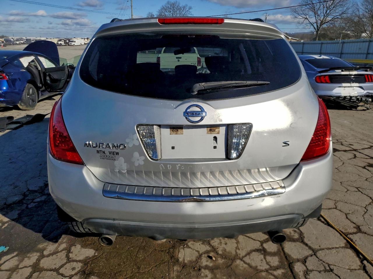 2007 Nissan Murano Sl VIN: JN8AZ08T47W525339 Lot: 94440685
