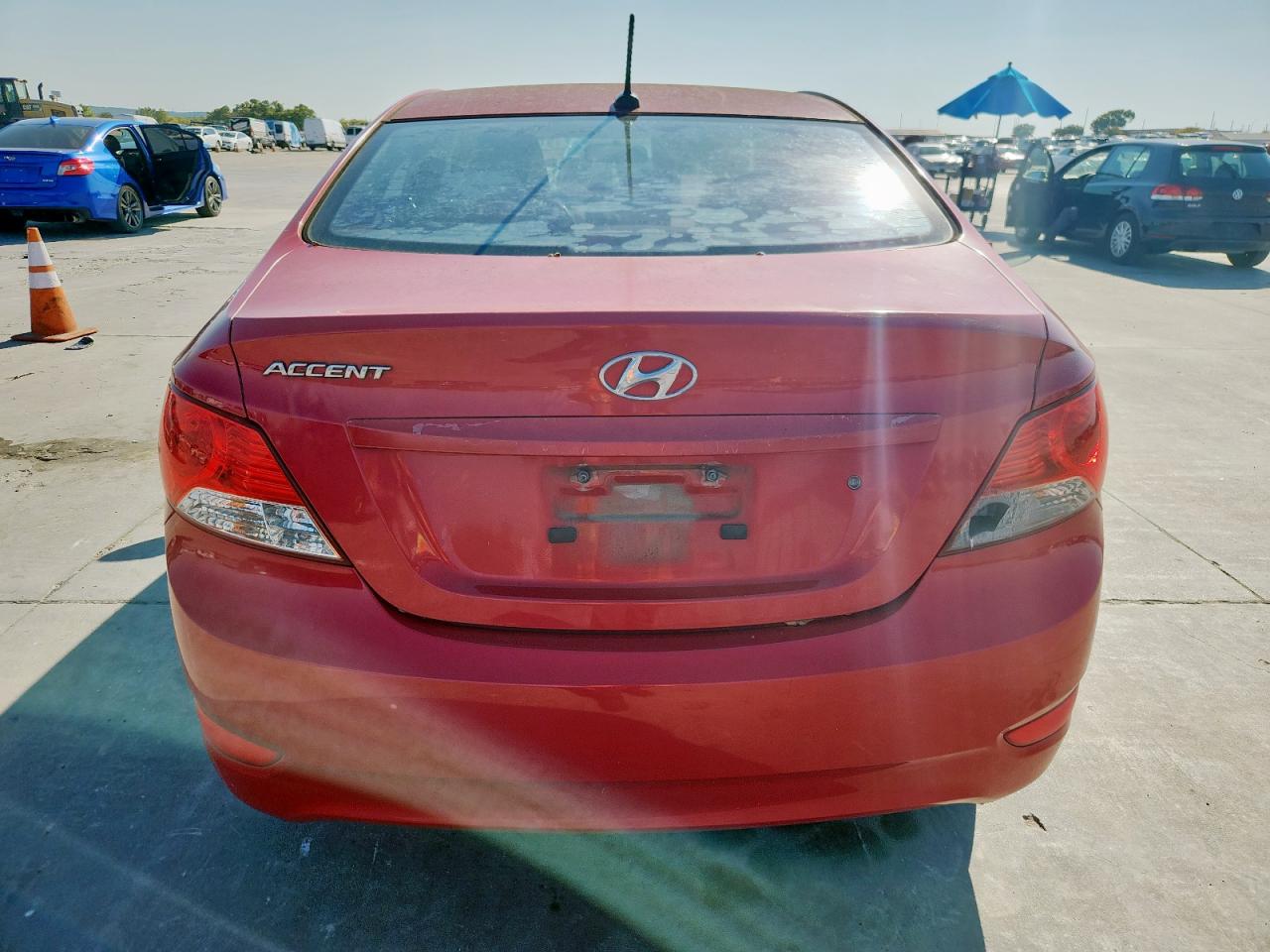 2013 Hyundai Accent Gls VIN: KMHCU4AE3DU351899 Lot: 91436665