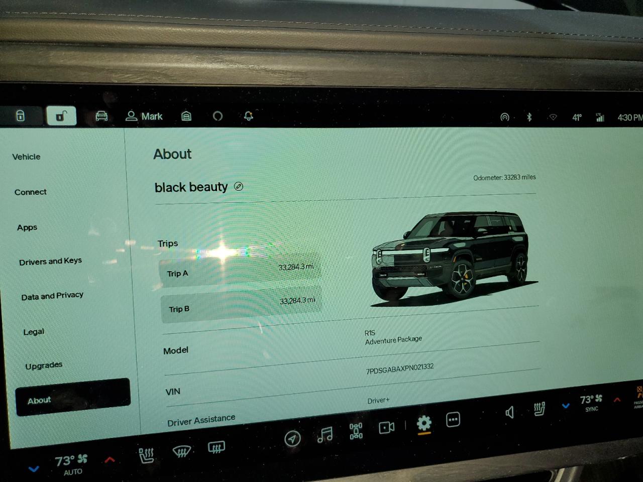 2023 Rivian R1S Adventure VIN: 7PDSGABAXPN021332 Lot: 93090085