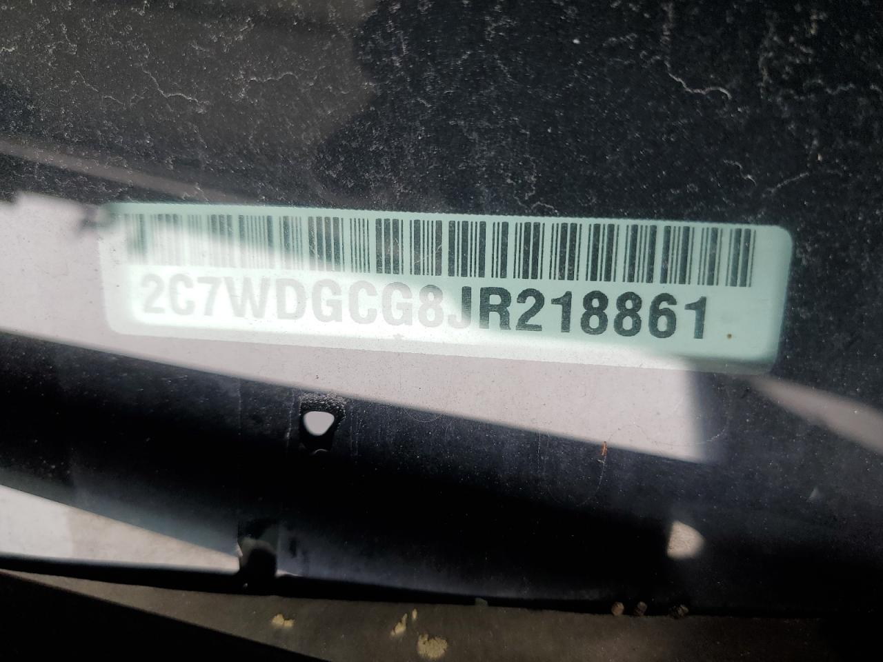 2018 Dodge Grand Caravan Sxt VIN: 2C7WDGCG8JR218861 Lot: 91278655