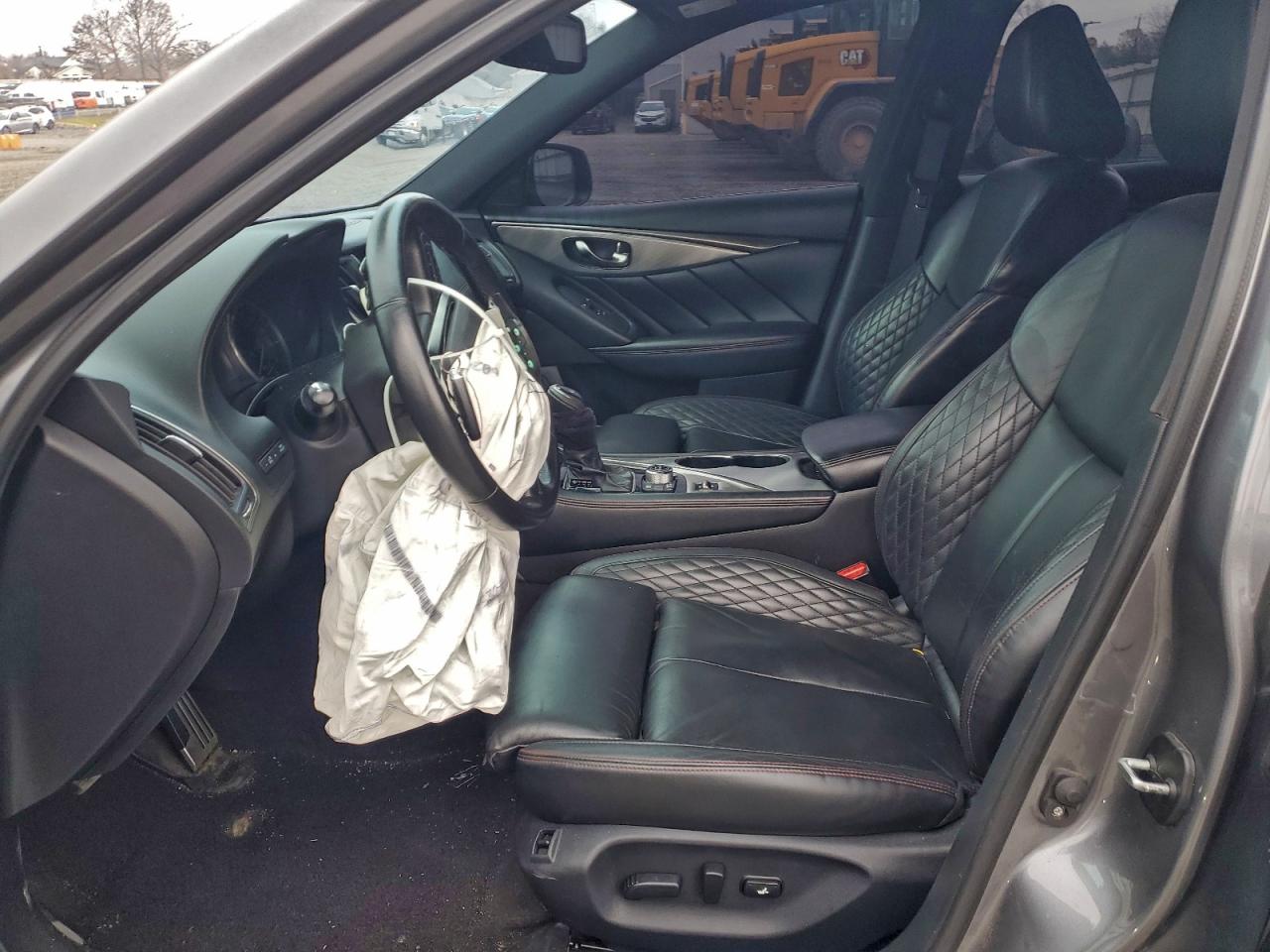 2019 Infiniti Q50 Red Sport 400 VIN: JN1FV7AR8KM830175 Lot: 93900635