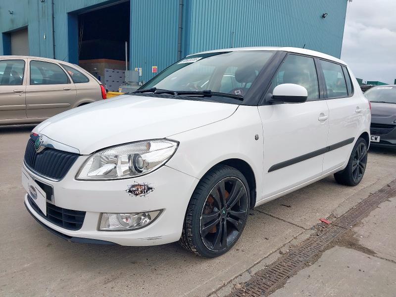 2013 SKODA FABIA 1.2 TSI 105 ELEGANCE 5DR DSG for sale at Copart ROCHFORD