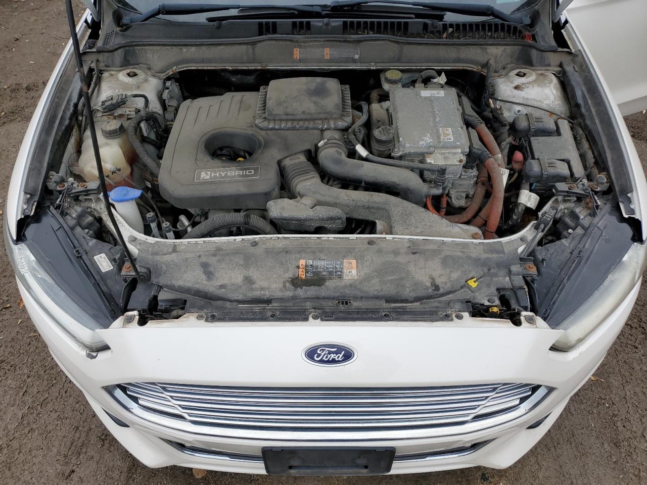 2015 Ford Fusion Titanium Hev VIN: 3FA6P0RUXFR155326 Lot: 92581405