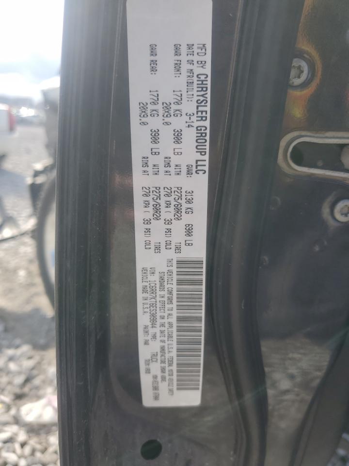 2014 Ram 1500 St VIN: 1C6RR7KT6ES309844 Lot: 91814355