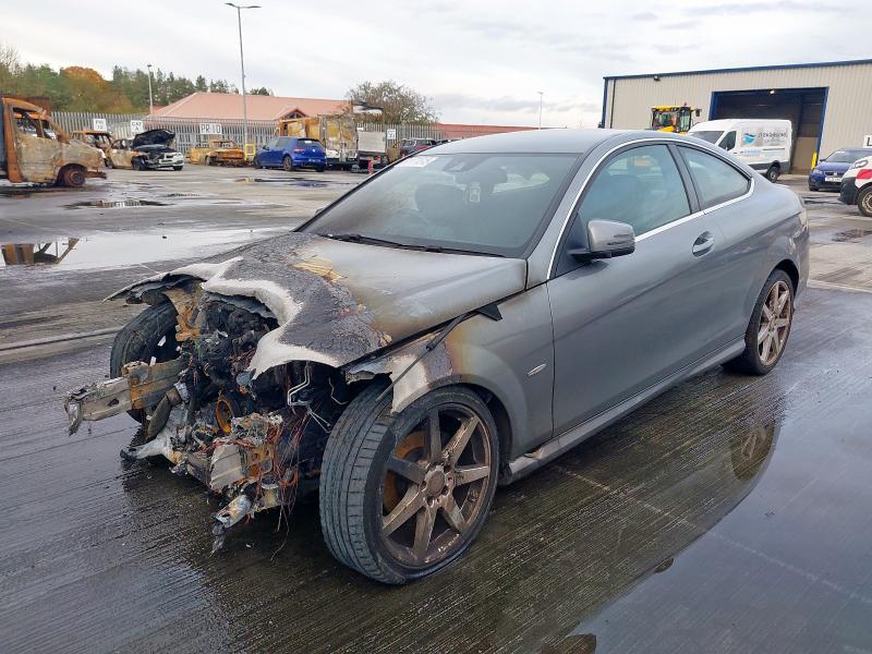 2014 MERCEDES-BENZ C CLASS C180 AMG SPORT EDITION 2DR AUTO for sale at Copart EAST KILBRIDE