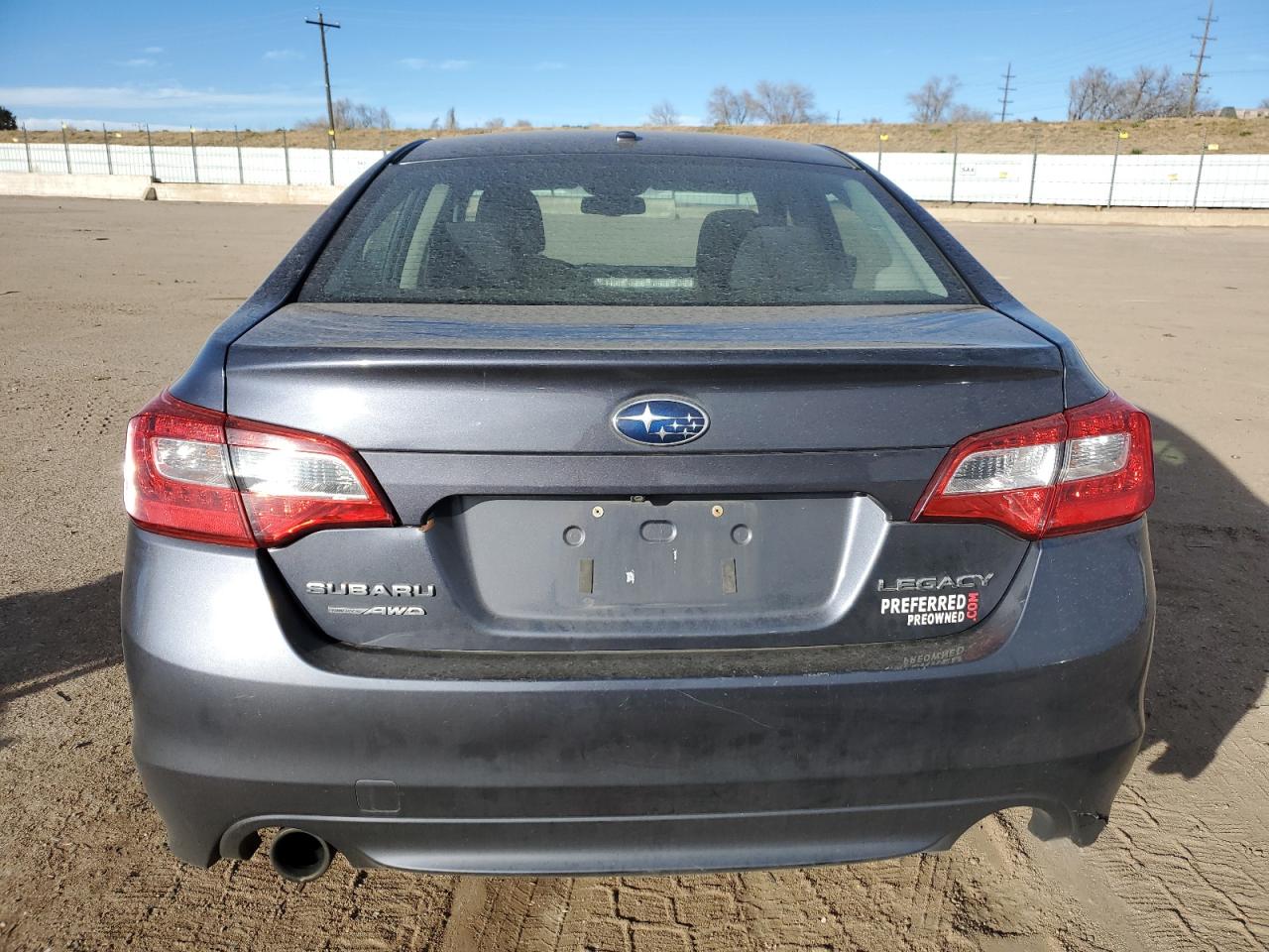 2015 Subaru Legacy 2.5I Premium VIN: 4S3BNBC69F3039487 Lot: 93373755