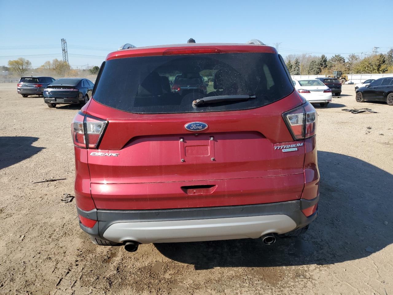 2017 Ford Escape Titanium VIN: 1FMCU0J91HUB57826 Lot: 91187815