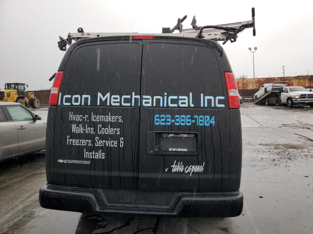 2020 Chevrolet Express Delivery Van VIN: 1GCWGAFP8L1267983 Lot: 93765975