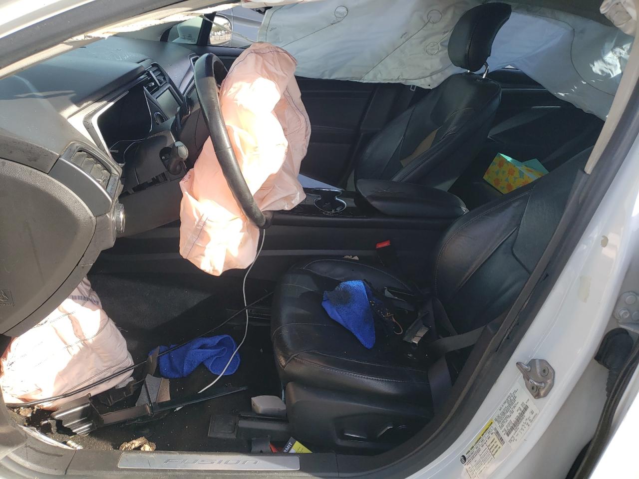 2014 Ford Fusion Titanium VIN: 3FA6P0K90ER204876 Lot: 93508615