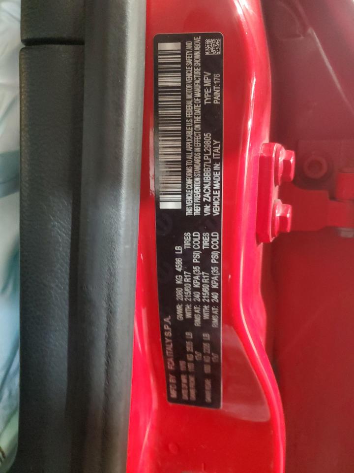 2020 Jeep Renegade Latitude VIN: ZACNJBBB7LPL29805 Lot: 93556955