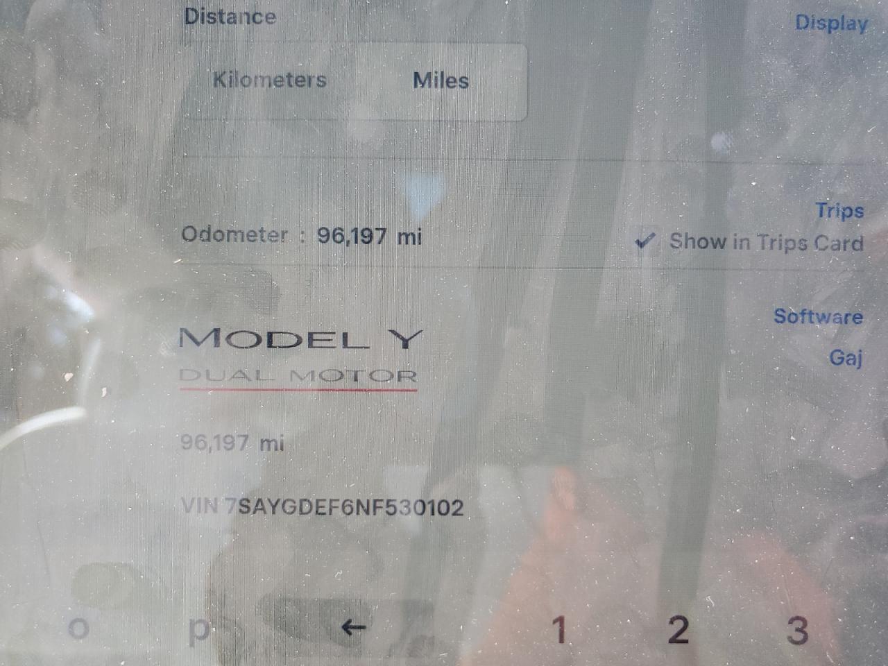 2022 Tesla Model Y VIN: 7SAYGDEF6NF530102 Lot: 92348845