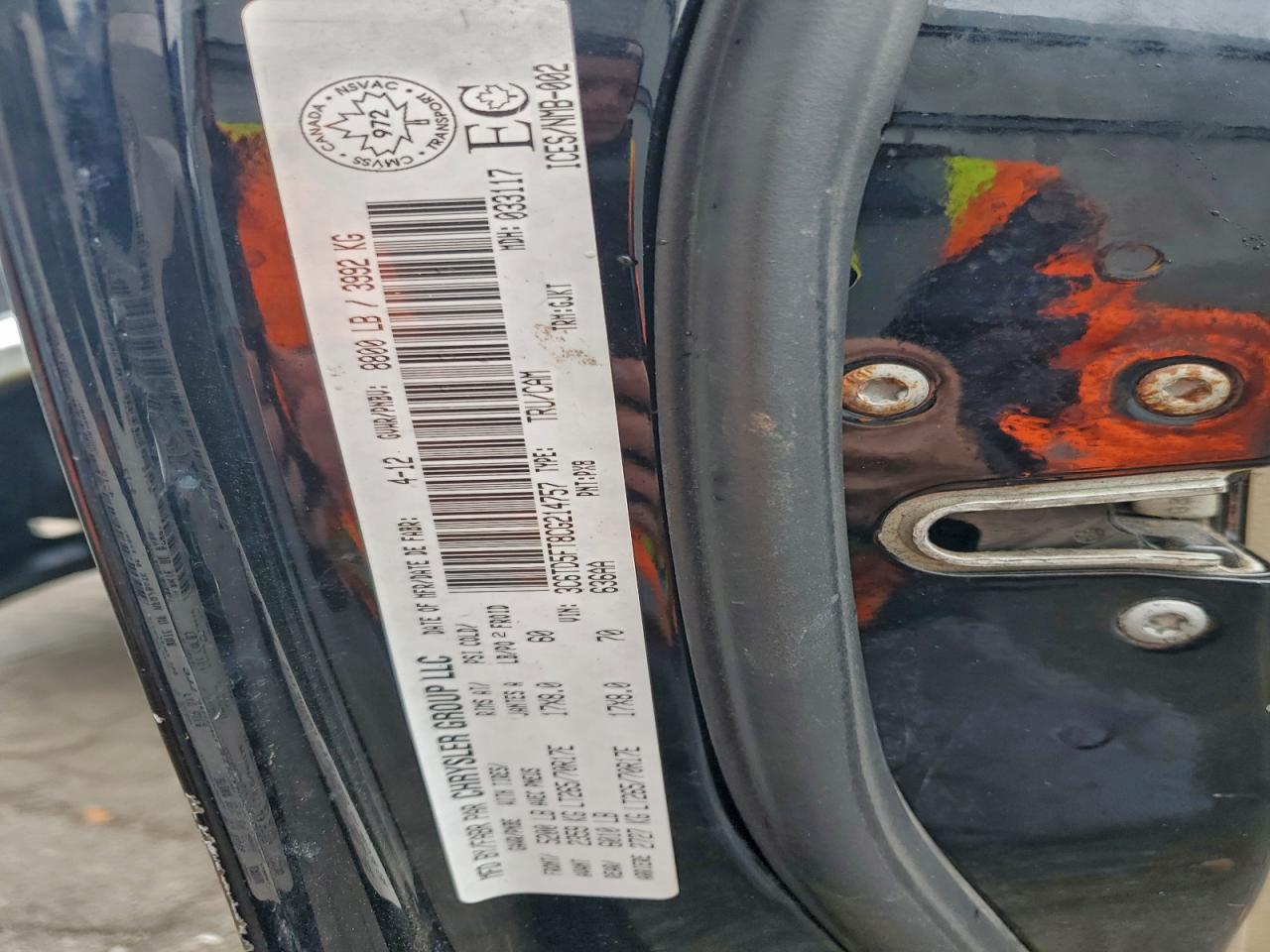 2012 Dodge Ram 2500 Laramie VIN: 3C6TD5FT8CG214757 Lot: 93824855