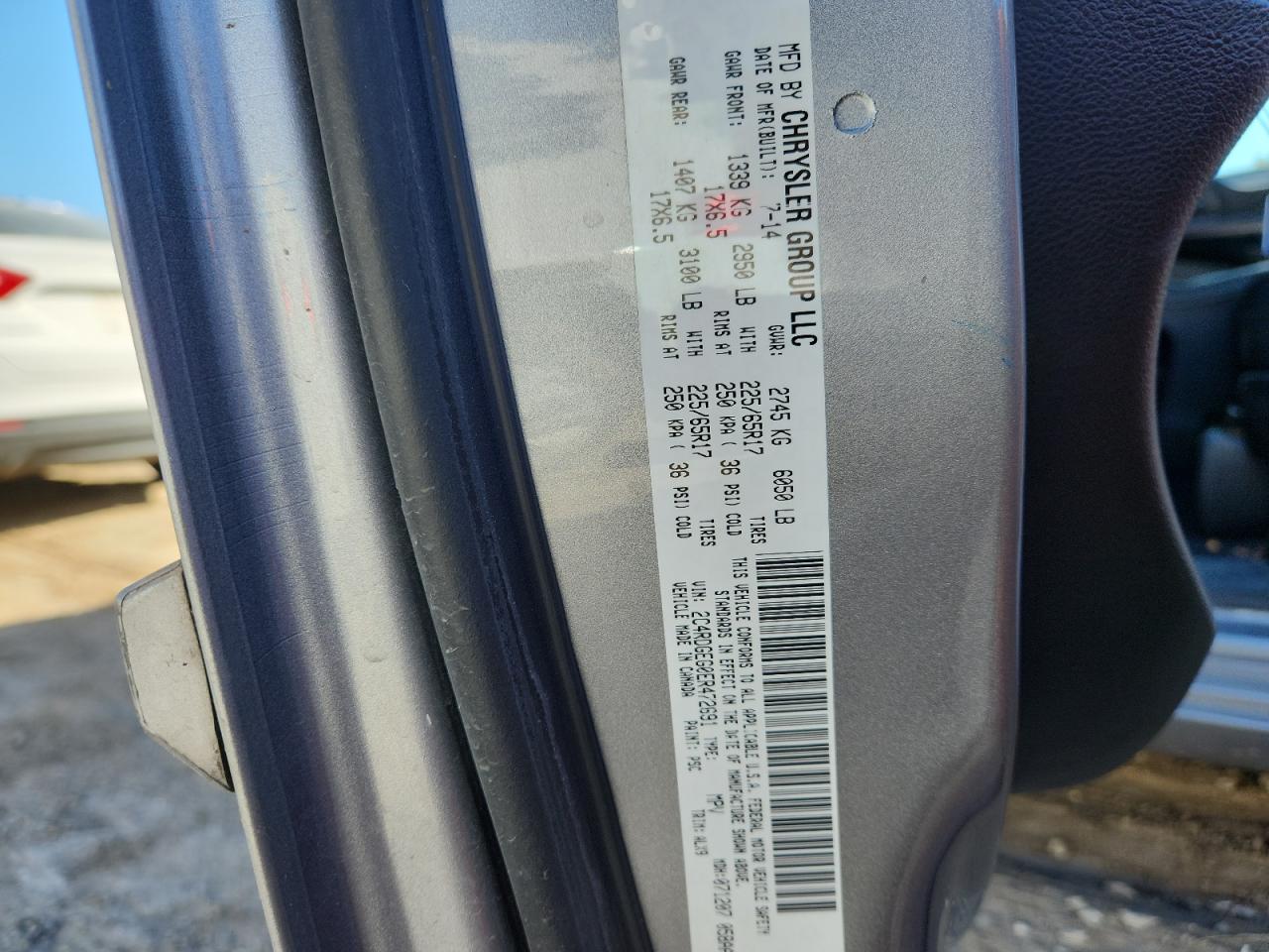 2014 Dodge Grand Caravan R/T VIN: 2C4RDGEG0ER472691 Lot: 91314895